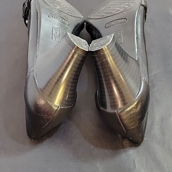 AEROSOLES HEELREST ROUND TOE BUCKLE CLOSURE DETAILS SLIP-ON WOMEN"S SHOE - Picture 13 of 16